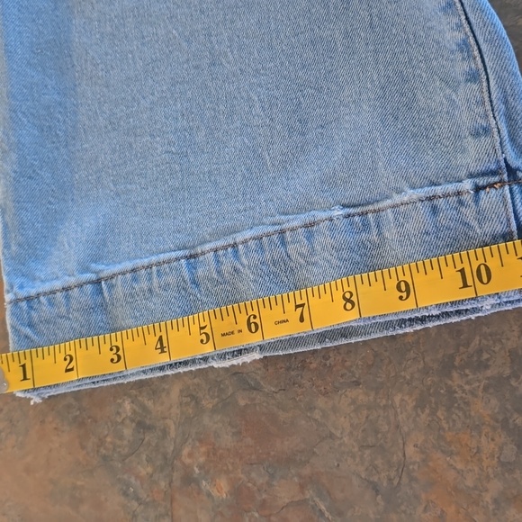 a.n.a Women's  High Rise Wide Leg Size 4 Light Blue Jeans - Picture 8 of 10